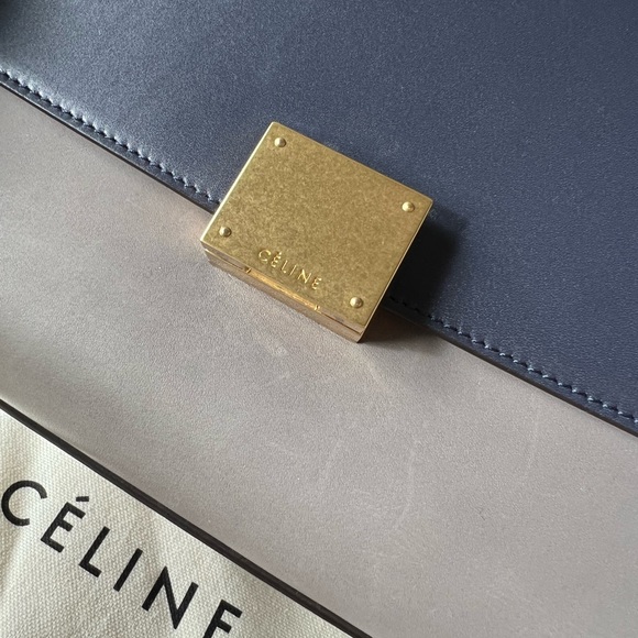 Celine Tri-colour Trapeze bag - Picture 10 of 11